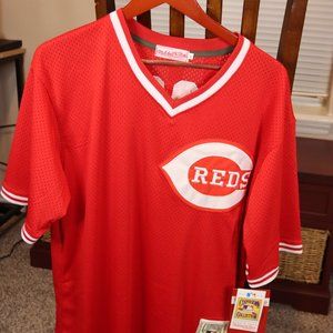 NWT Pete Rose #14 Cincinnati Reds Mitchell & Ness Jersey - Size M